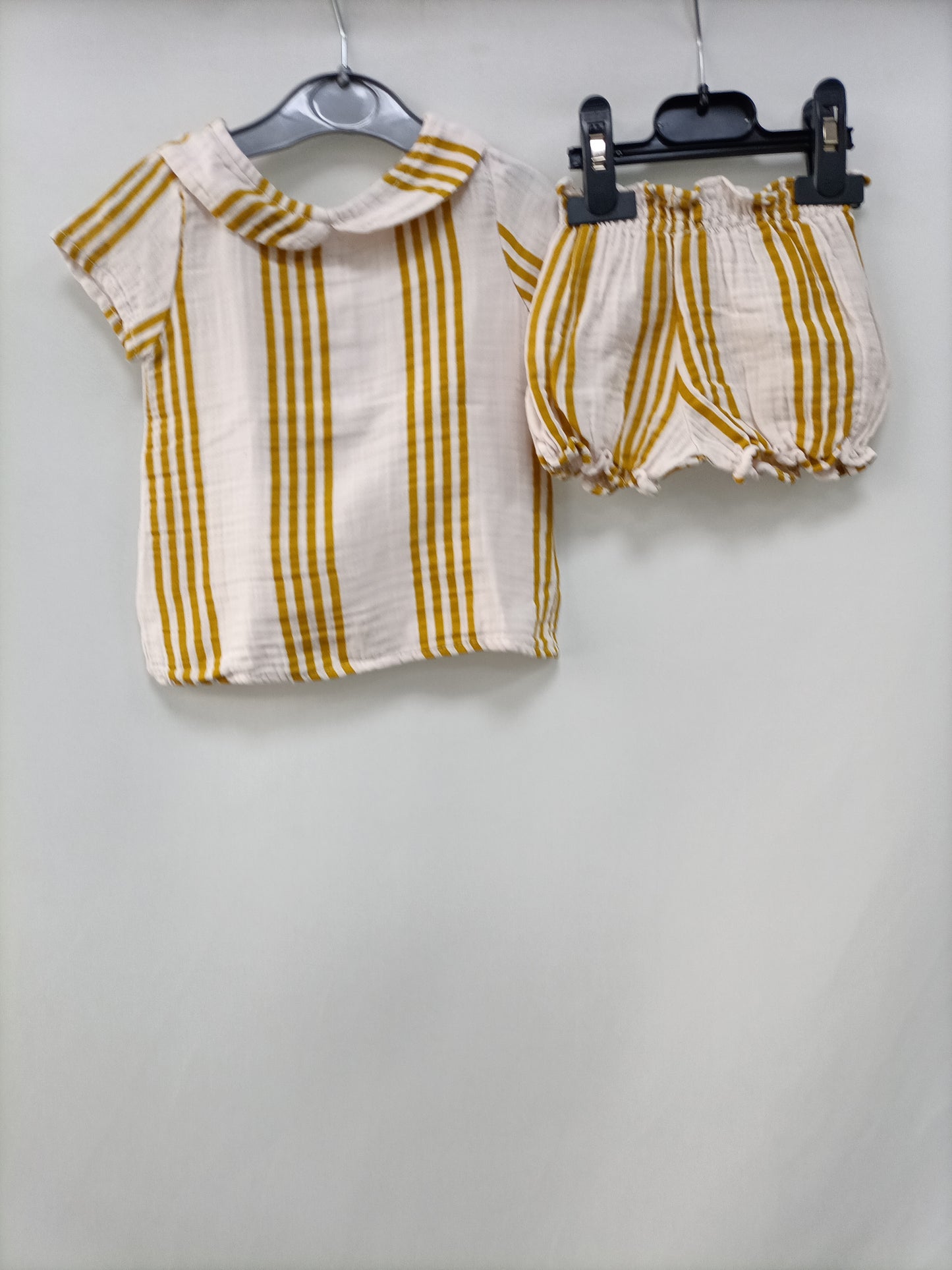 OMINI. Total look rayas T.0meses