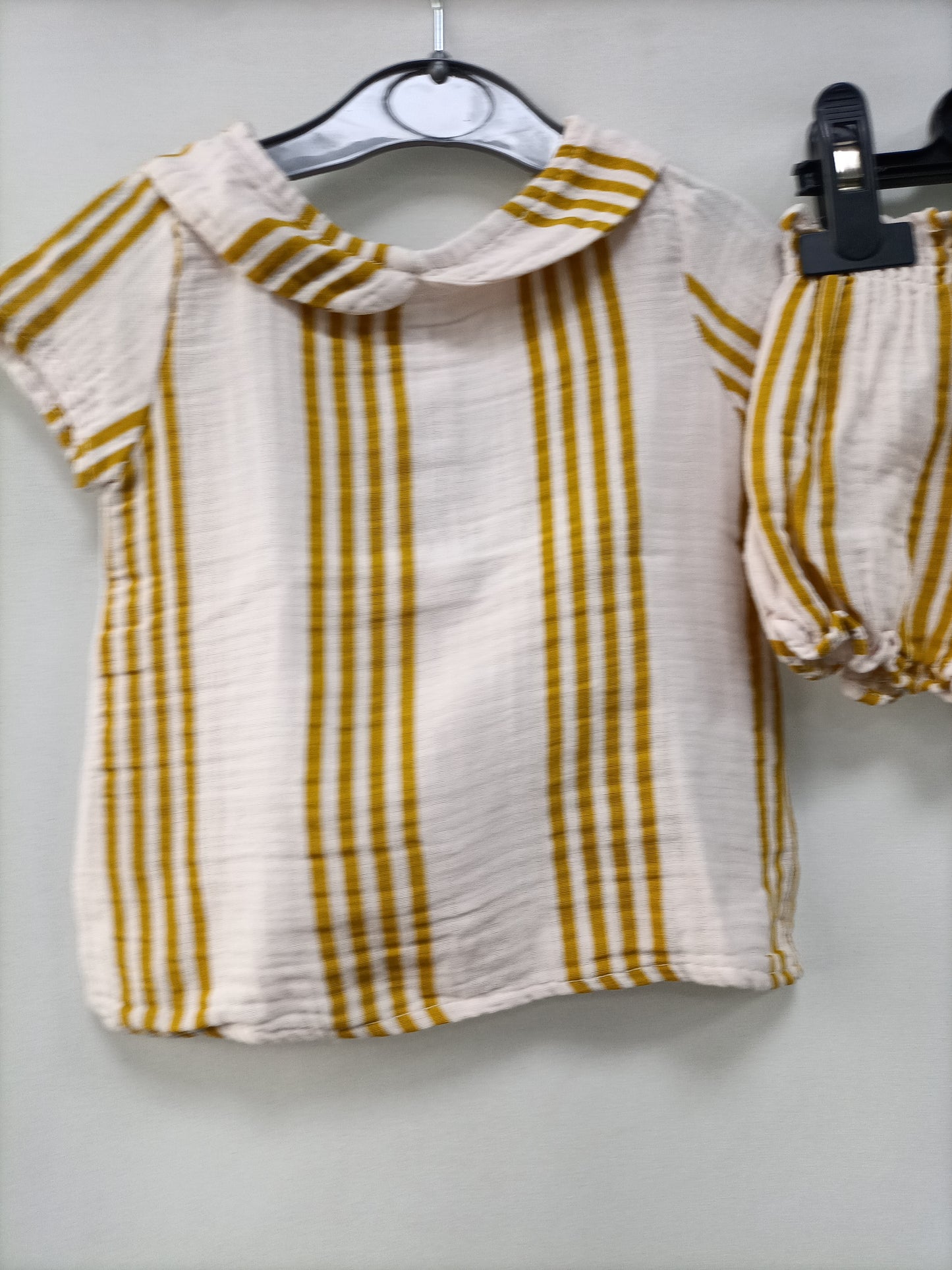 OMINI. Total look rayas T.0meses