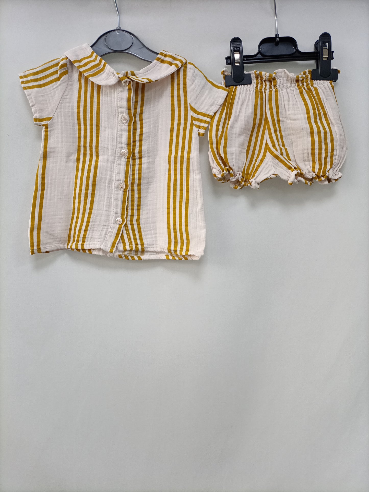 OMINI. Total look rayas T.0meses