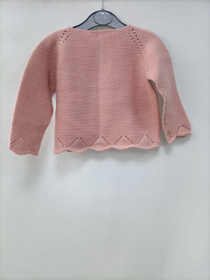 OTHERS. Pink buttoned sweater Your (2/3 years)