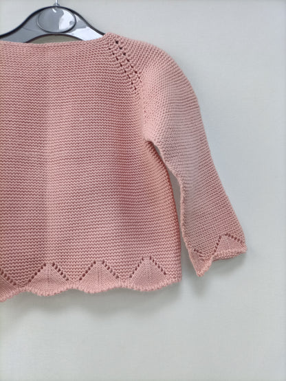 OTHERS. Pink buttoned sweater Your (2/3 years)