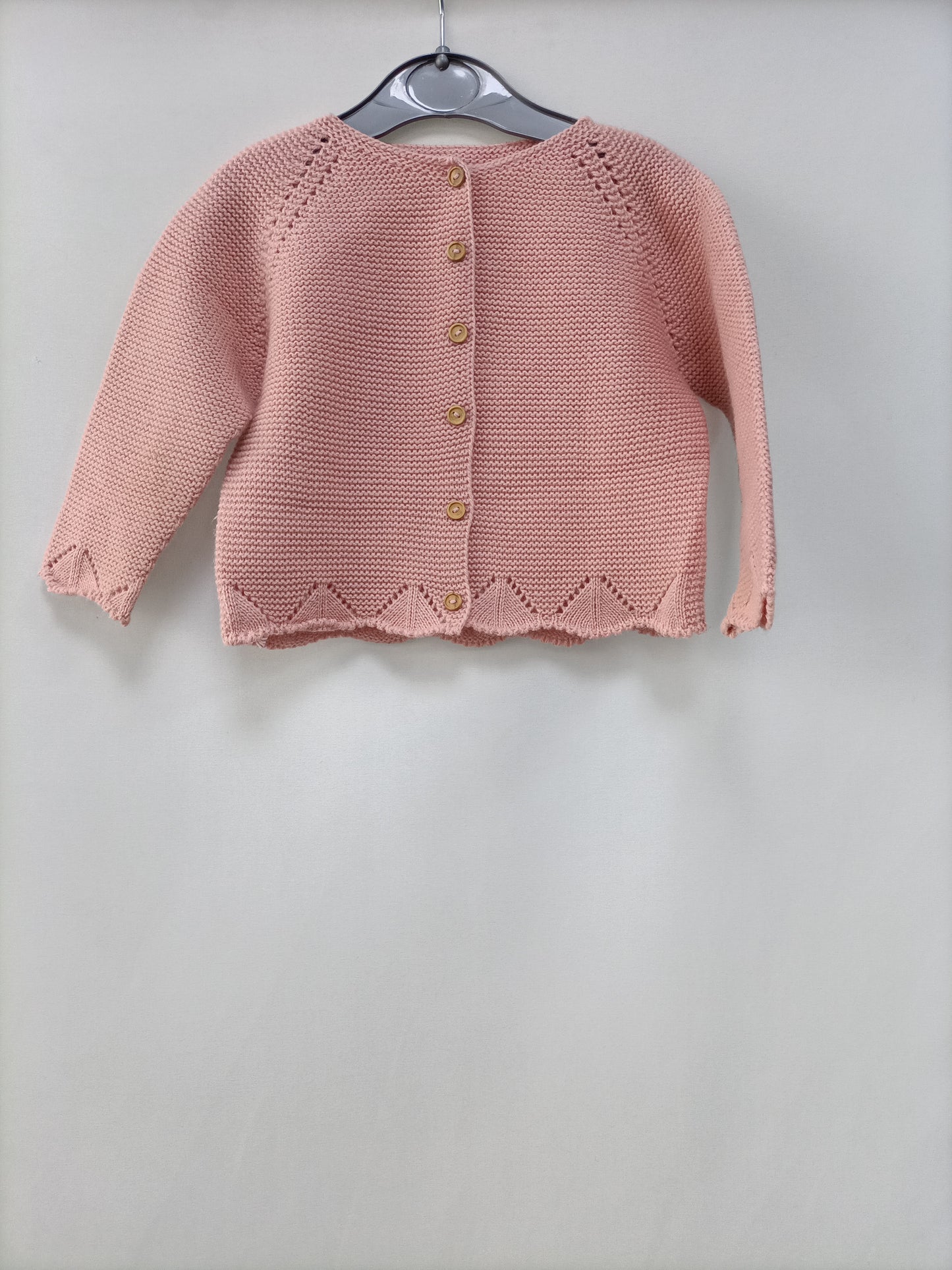 OTHERS. Pink buttoned sweater Your (2/3 years)