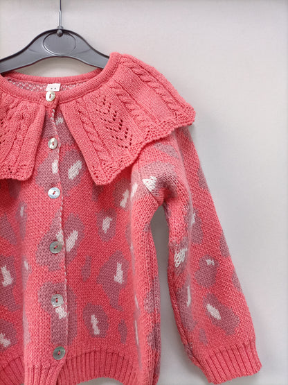 OTRAS. Jersey salmón print T.6a