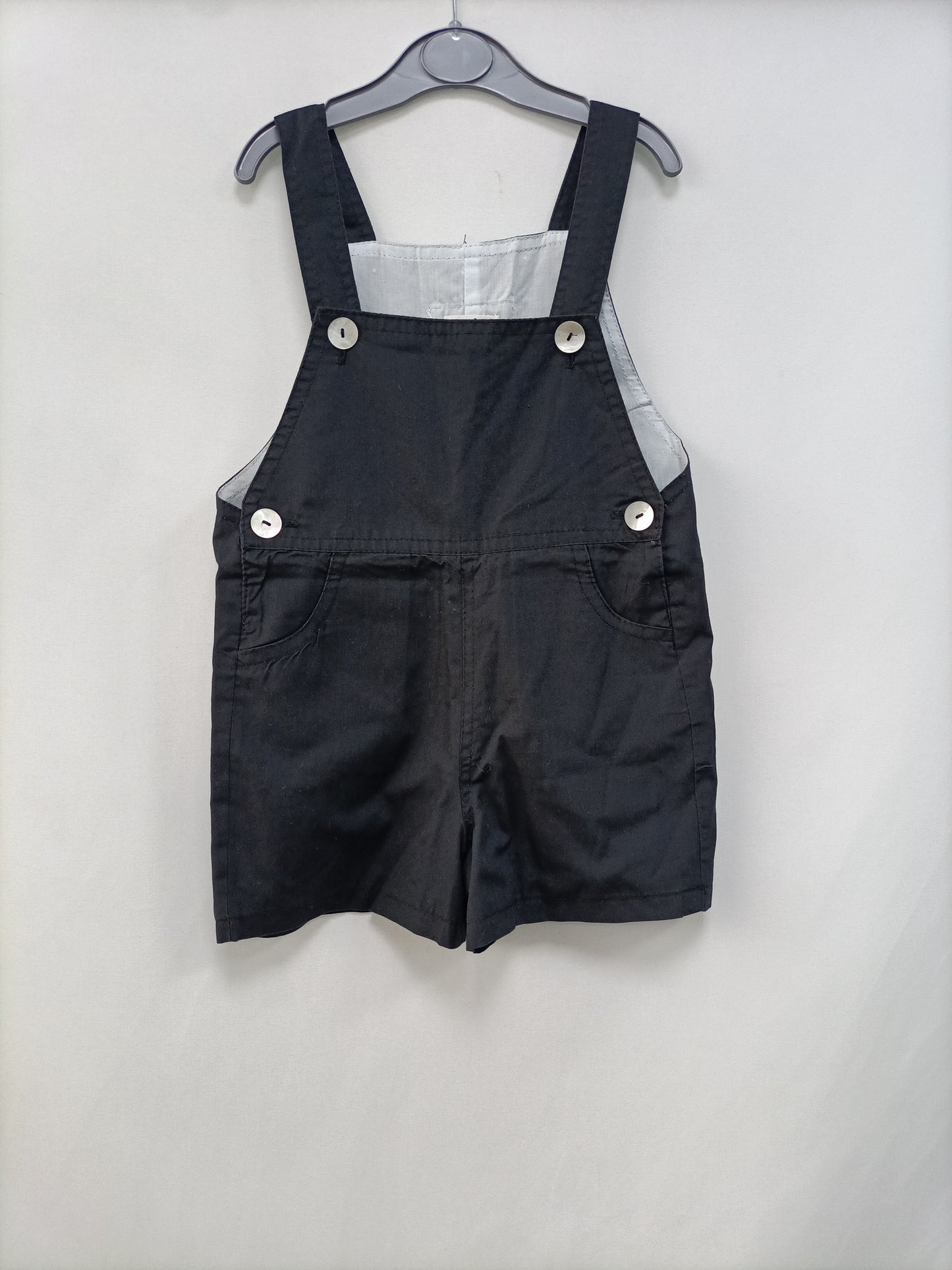 OMINI. Peto negro algodón T.3a