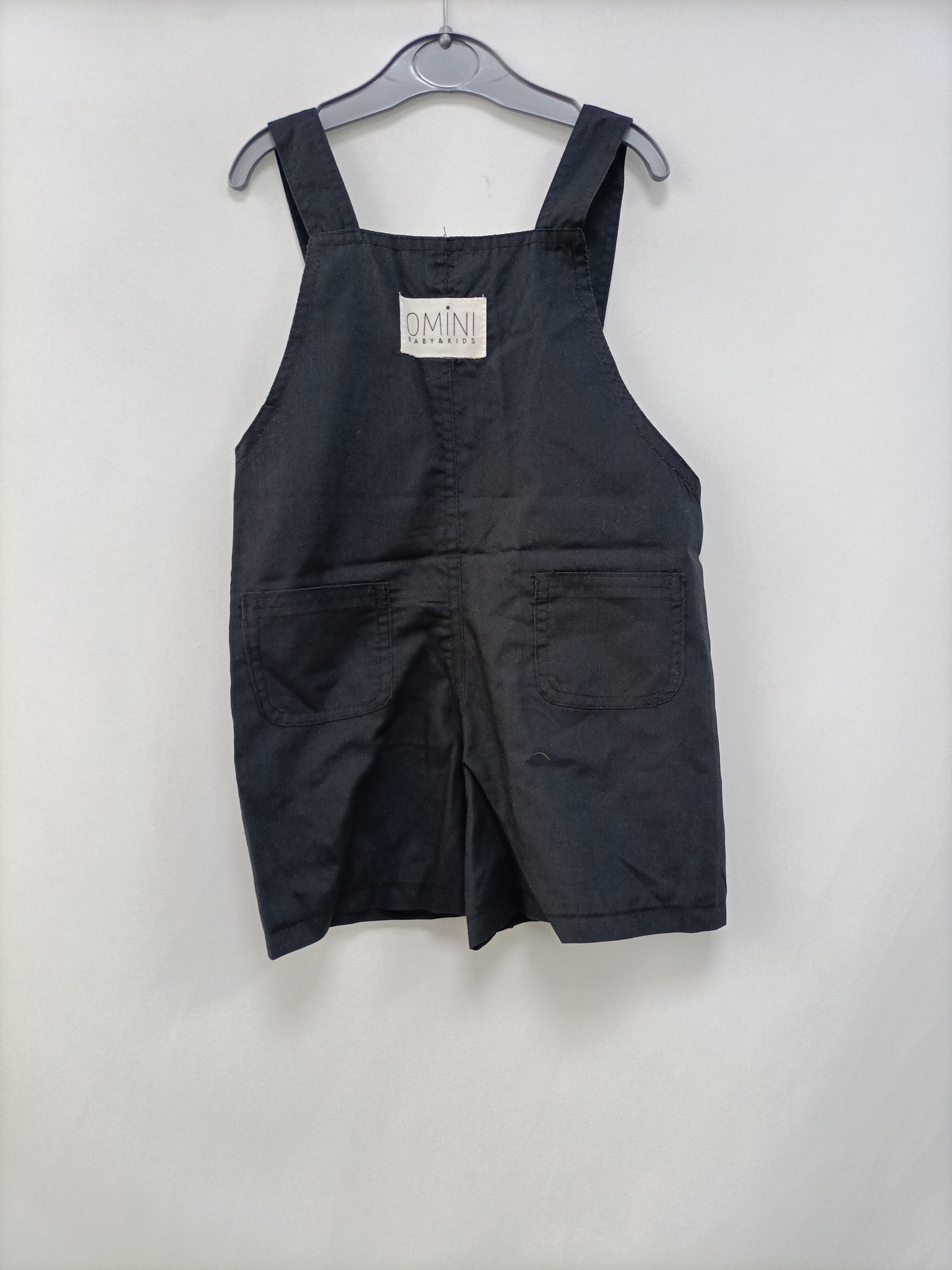 OMINI. Peto negro algodón T.3a