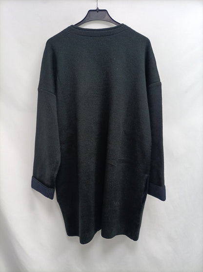 ANN TAYLOR Black Zip-Up Cardigan Ts