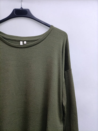 BANANA REPUBLIC. Camiseta verde T.s