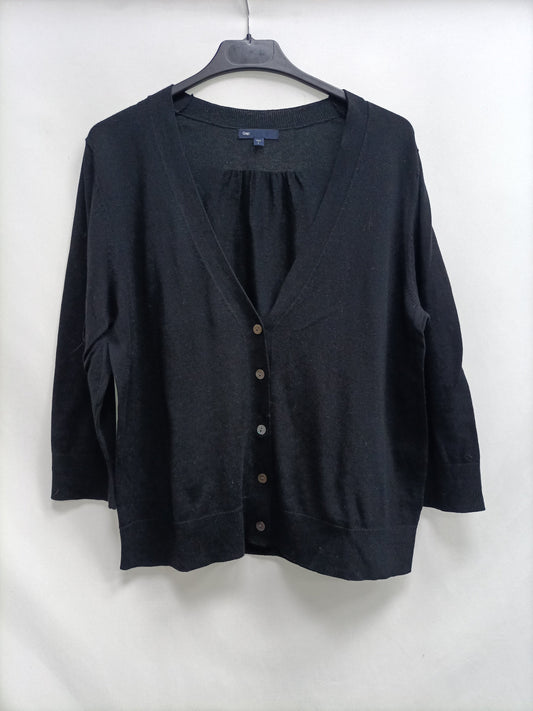 GAP. Black flowing cardigan Tl