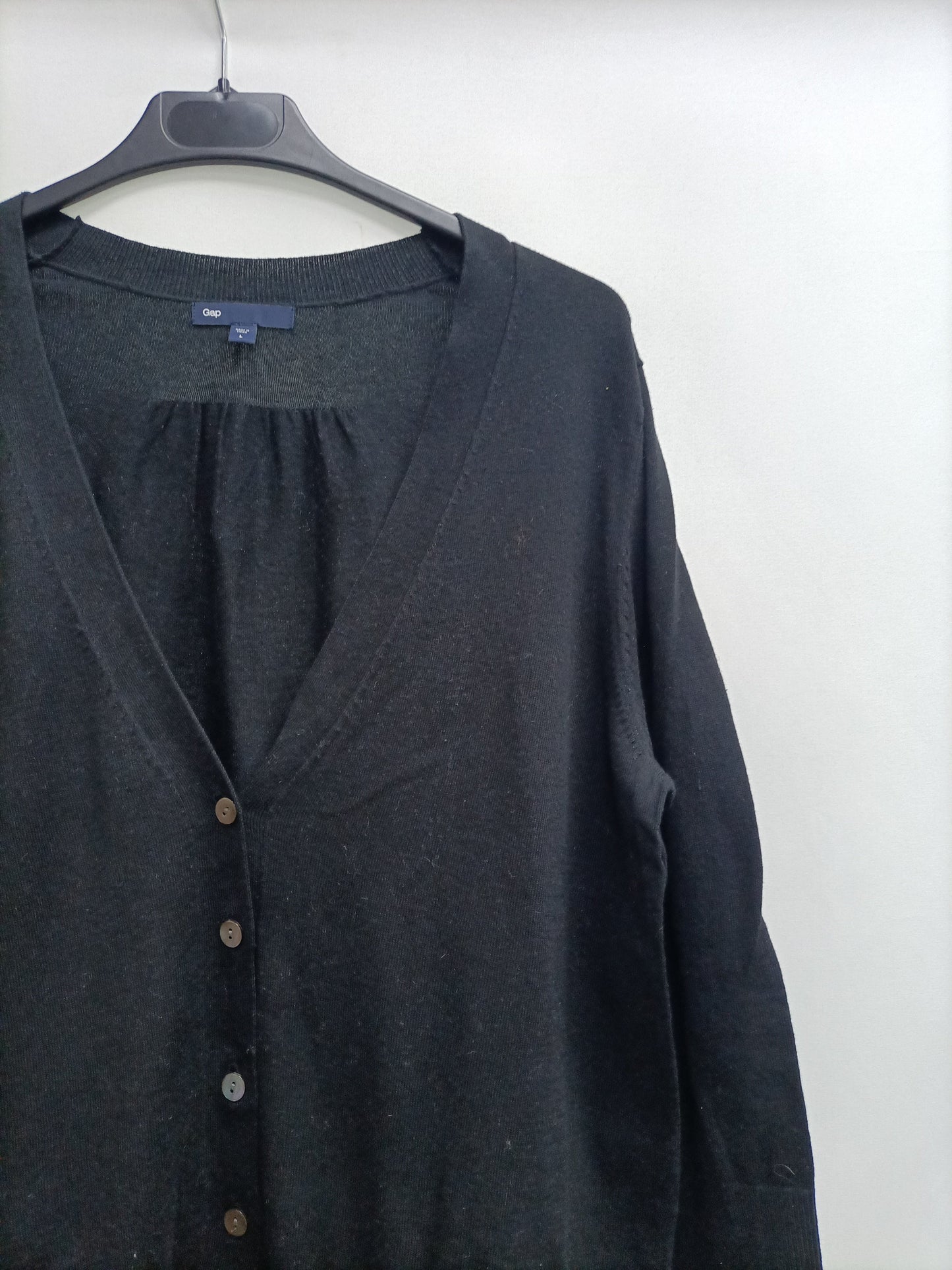 GAP. Black flowing cardigan Tl