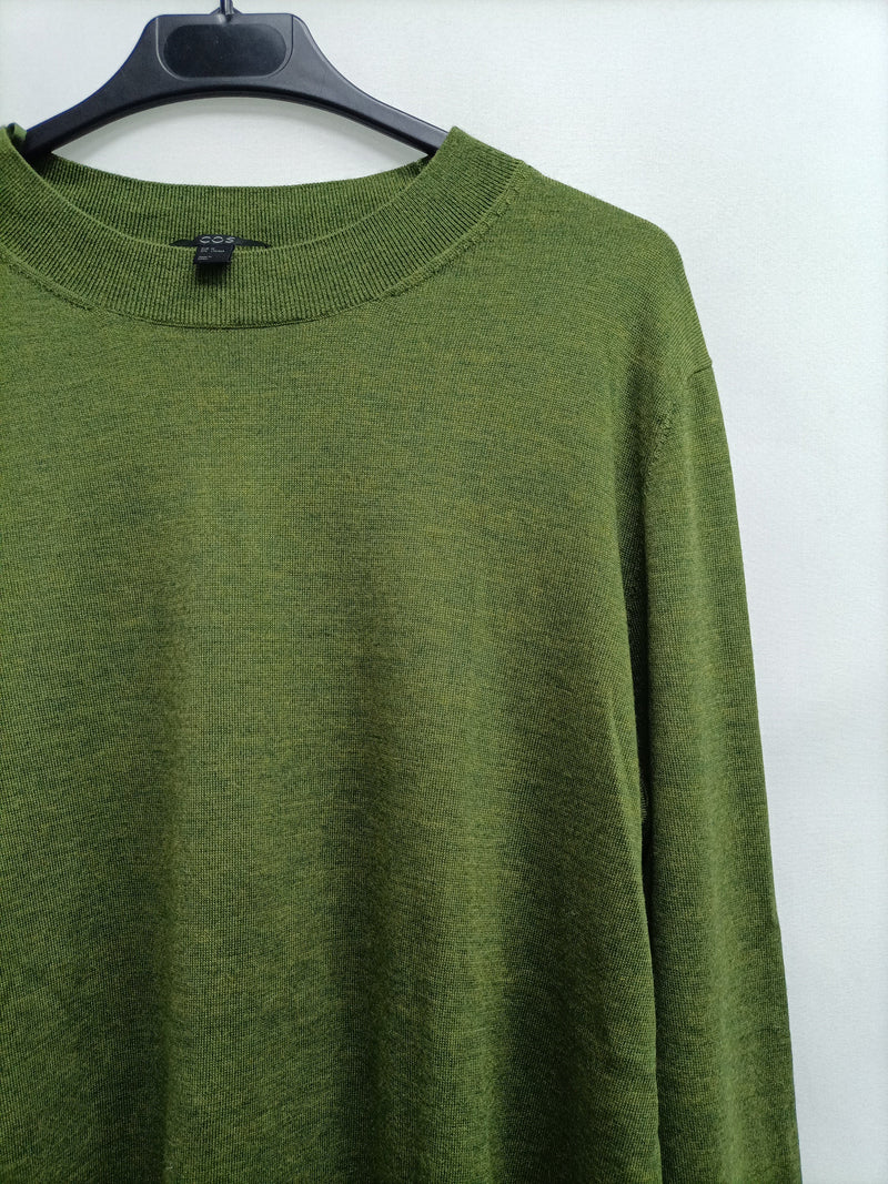 COS. jersey verde cuello perkins T.m