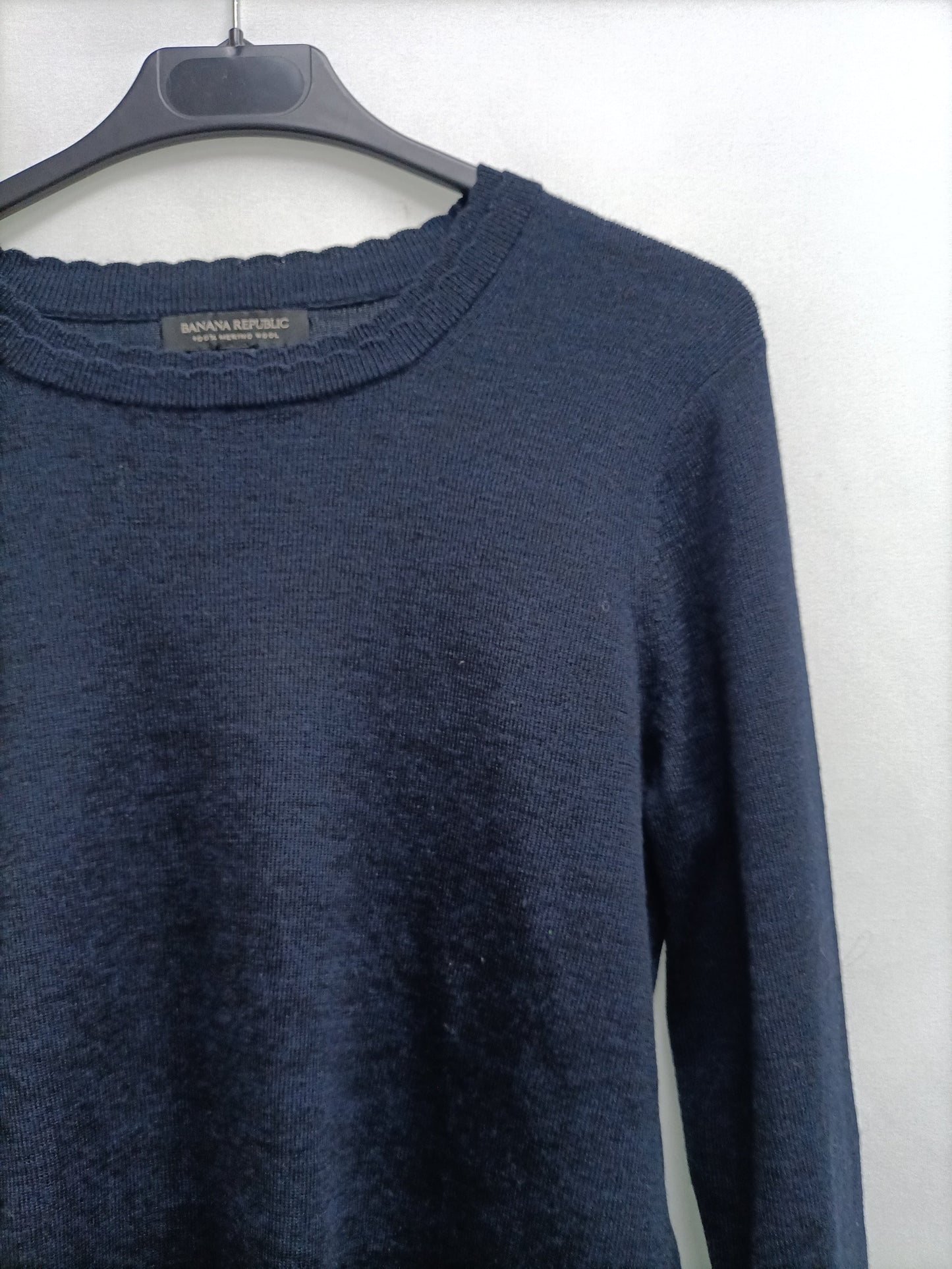 BANANA REPUBLIC. Blue wool sweater Tl