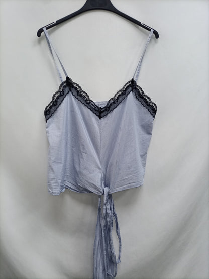 OTRAS. Top rayas y encaje T.u(m)