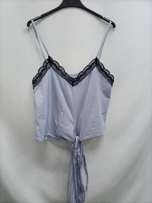 OTRAS. Top rayas y encaje T.u(m)