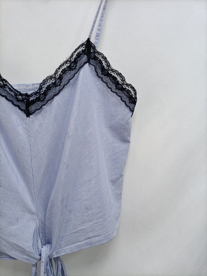 OTRAS. Top rayas y encaje T.u(m)