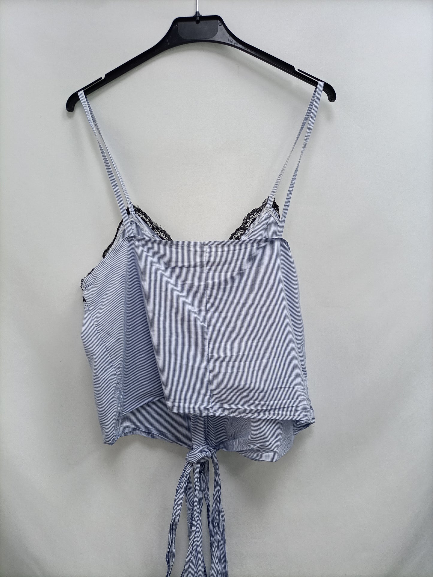 OTRAS. Top rayas y encaje T.u(m)