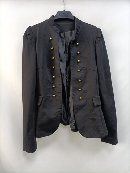 OTRAS. Chaqueta negra botones T.xl(s)