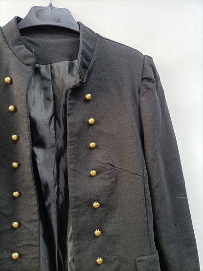 OTRAS. Chaqueta negra botones T.xl(s)