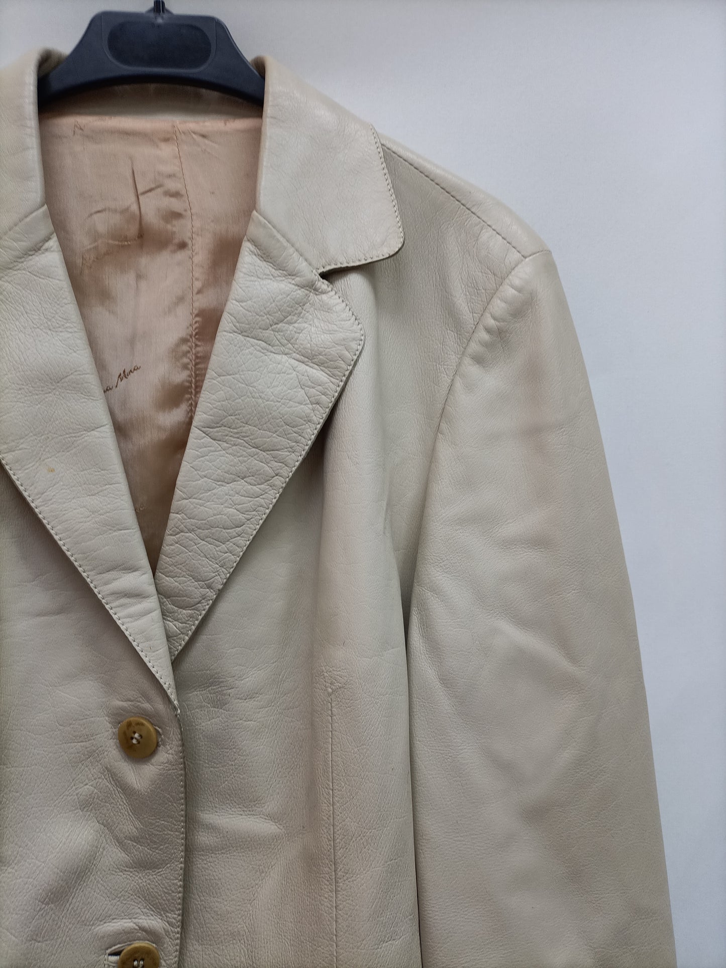 OTRAS. Chaqueta vintage piel T.44 (tara)