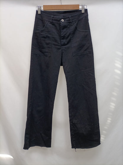 OTHERS. Black straight Ts pants