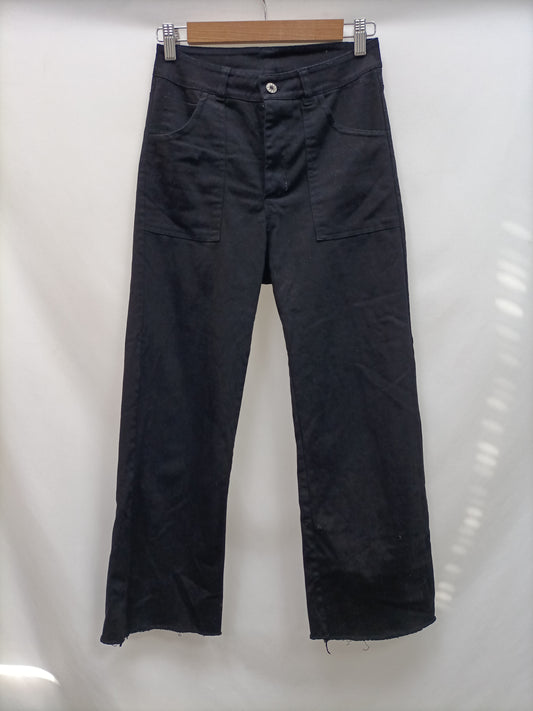 OTHERS. Black straight Ts pants