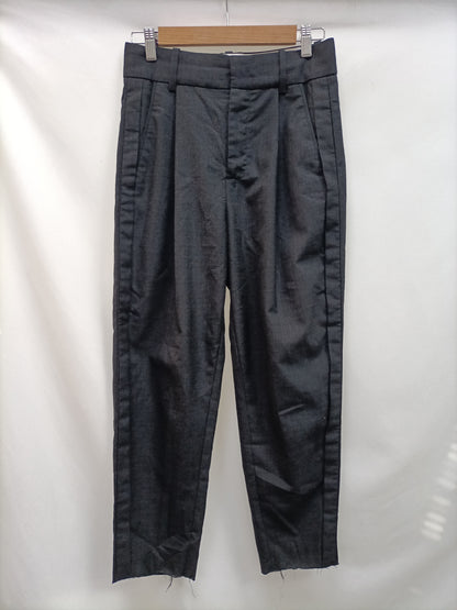 MANGO. Pantalón fluido pinzas T.34