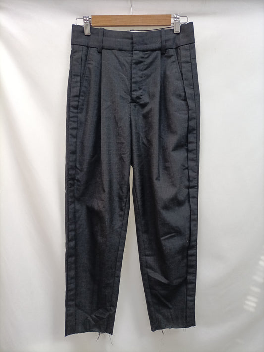 MANGO. Pantalón fluido pinzas T.34