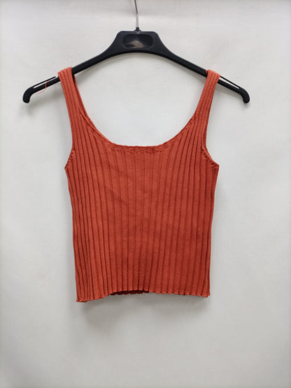 OTRAS. Top canalé teja T.u(xs)