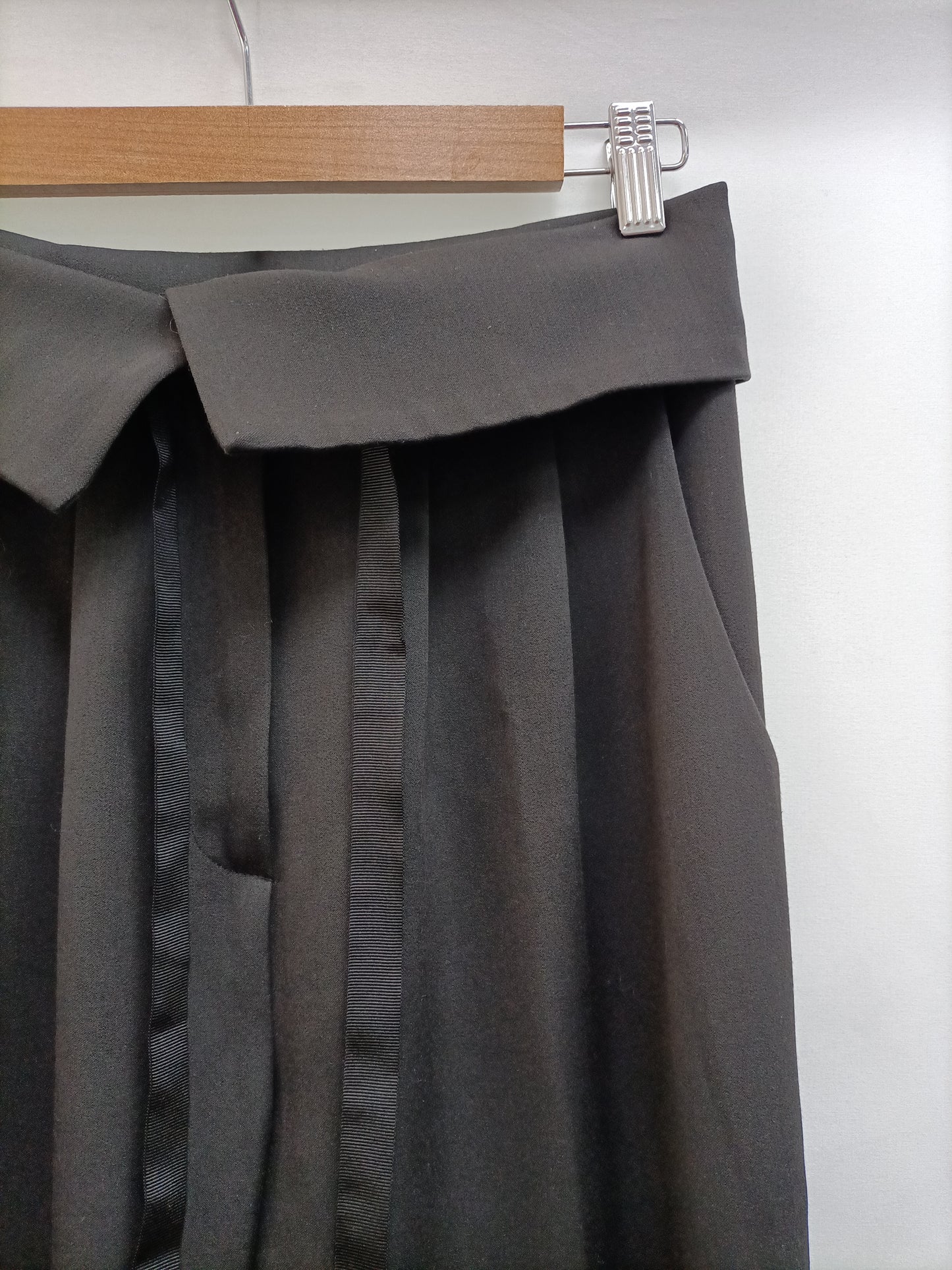 SOPHIE&amp;LUCY. Flowy black trousers, size 38