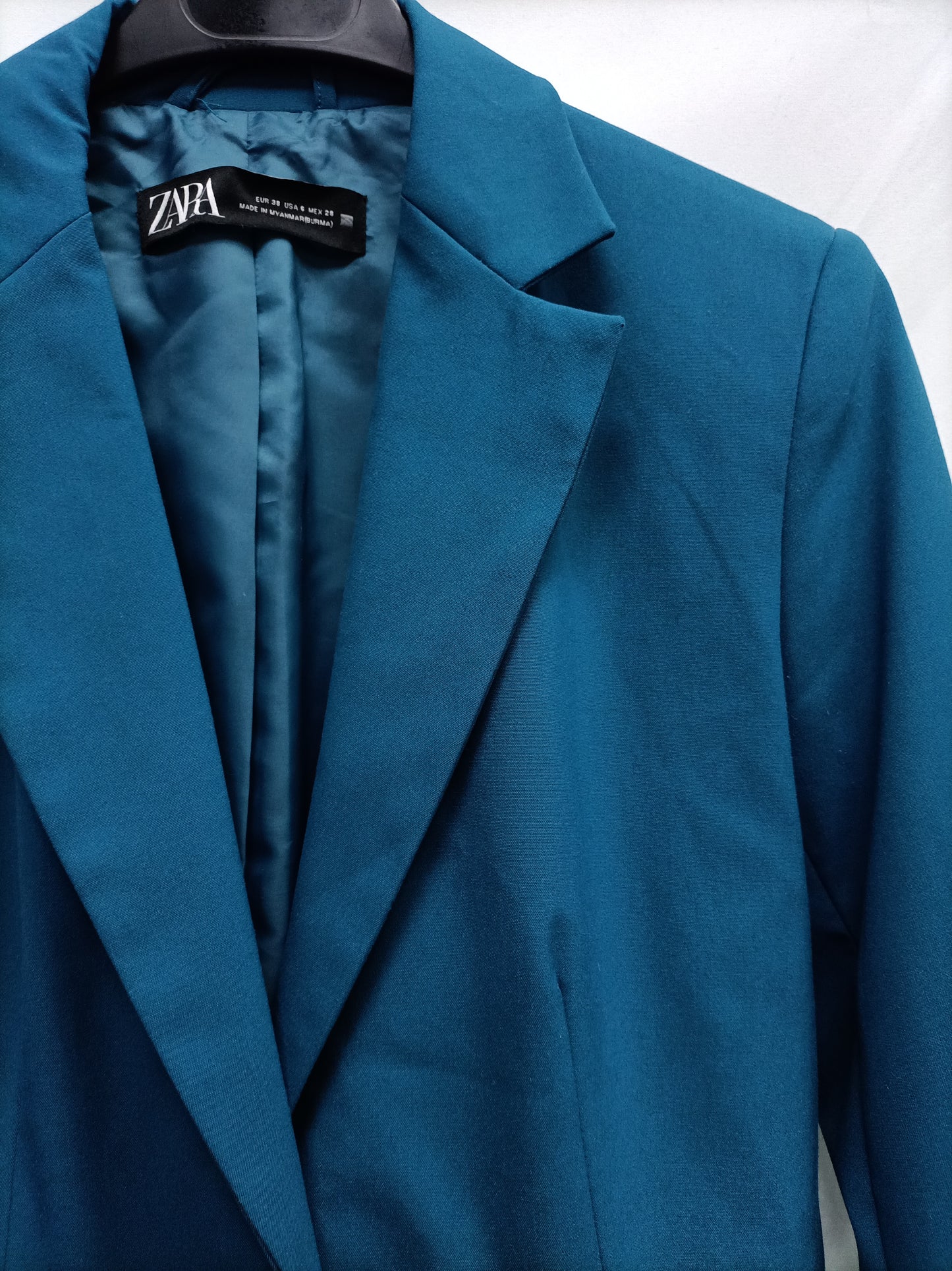 ZARA. Total look azul T.38