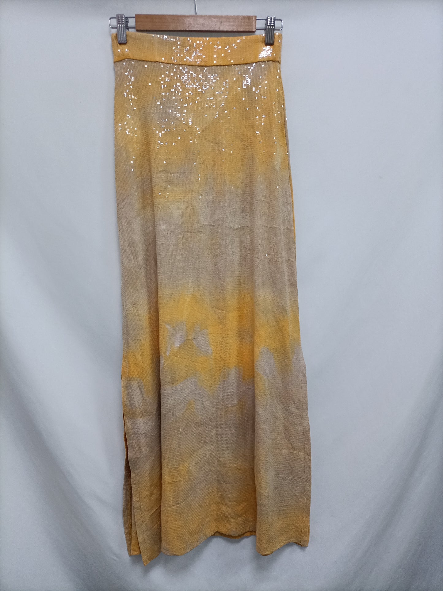 GEMA SACH. Falda larga lentejuelas T.34/36