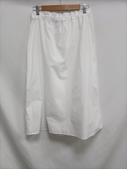 SOFIE D'HOORE. Falda midi blanca T.36