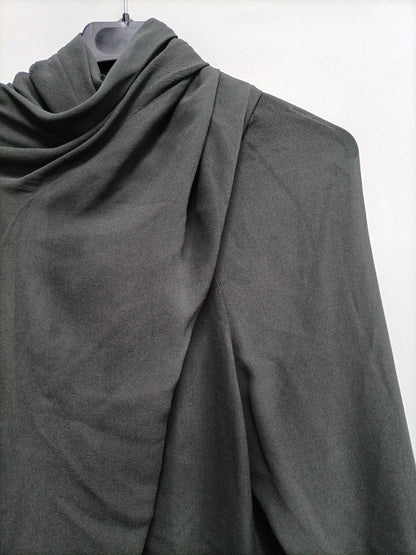 CORTANA. Blusa gris seda T.u(s)
