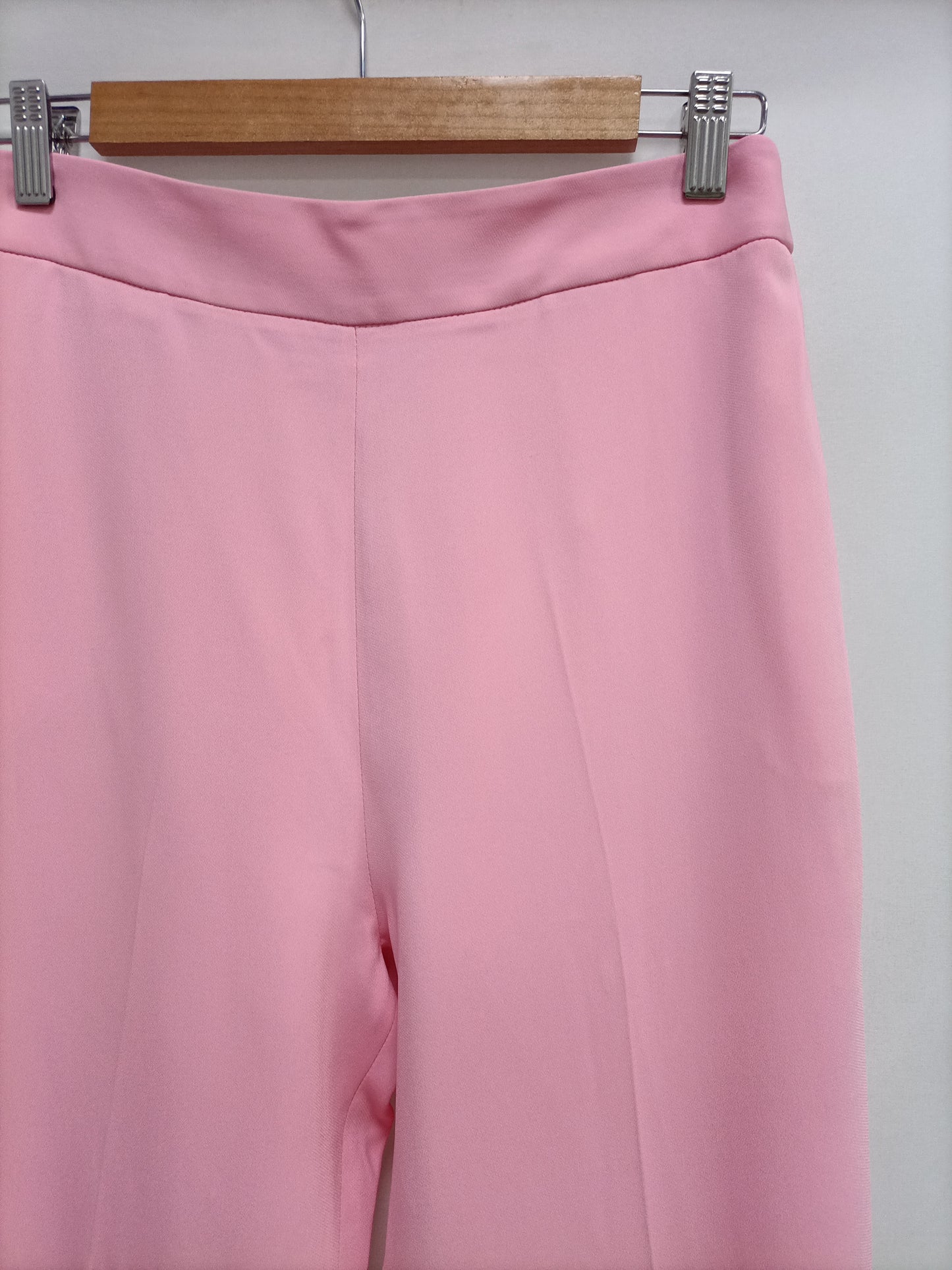 ROBERTO TORRETA. Straight-leg pink trousers S34