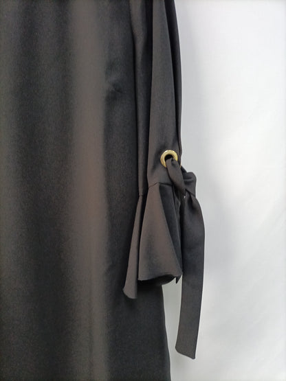 TRUCCO. Vestido  negro volante T.m