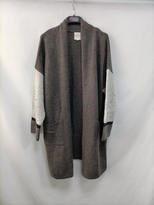GOCCO. Grey cardigan, thread count 15/16 (xs)