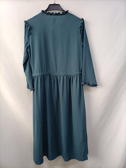 GOCCO. Vestido midi rayas T.13/14 (xxs)