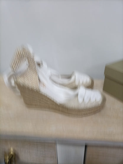 VIDORRETA. Culas beiges y dorado T.39