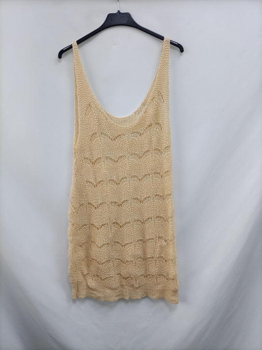 OTRAS. Vestido punto abierto T.u(s/m)