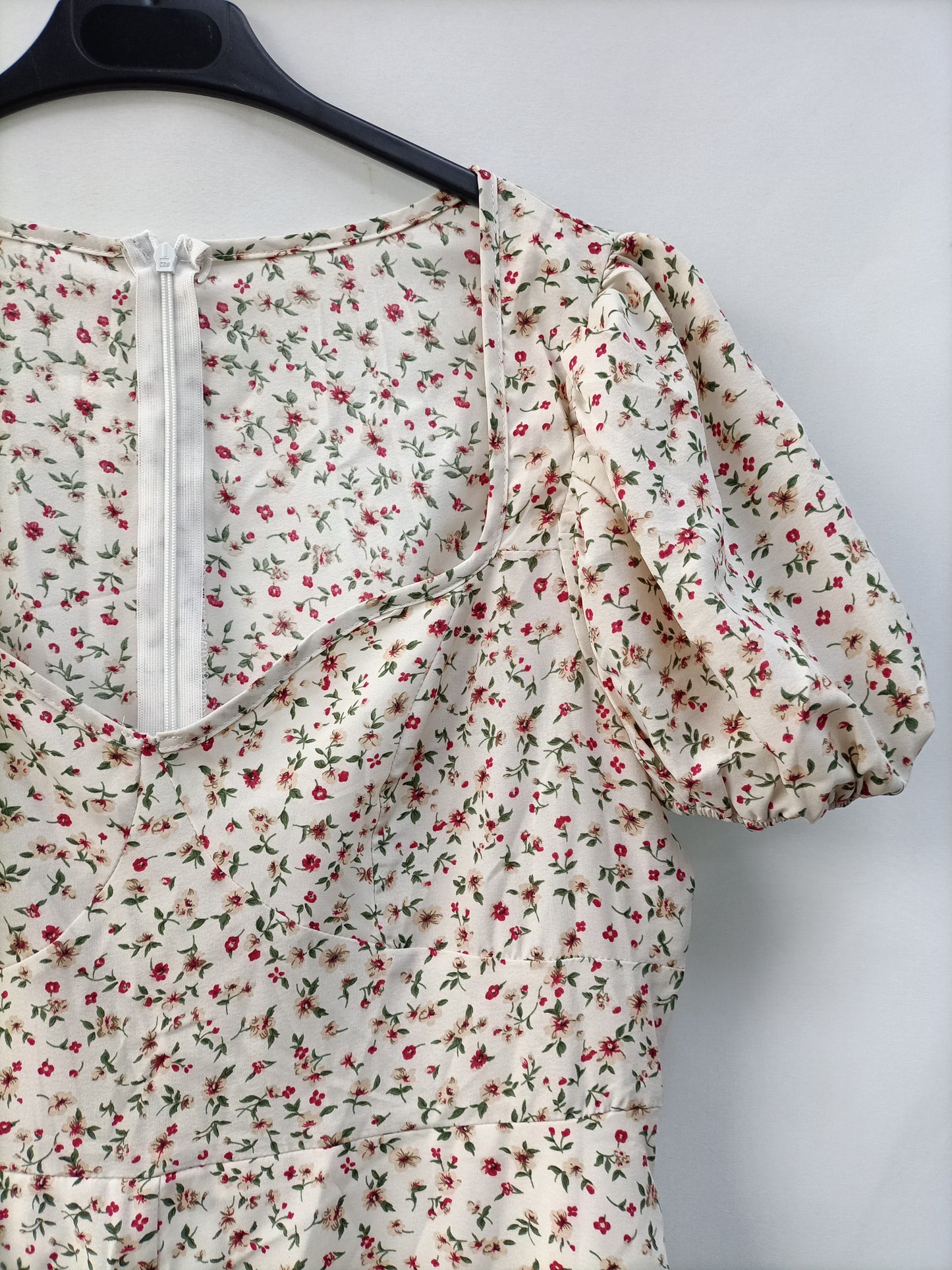 OTRAS. Vestido midi flores T.u(m/l)