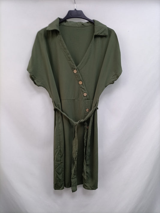 OTHERS. Green shirt dress Your(s)