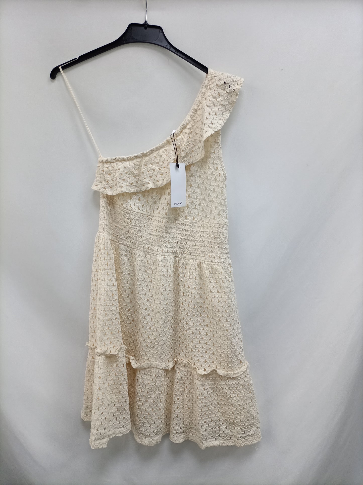 MANGO. Short lace dress Tm
