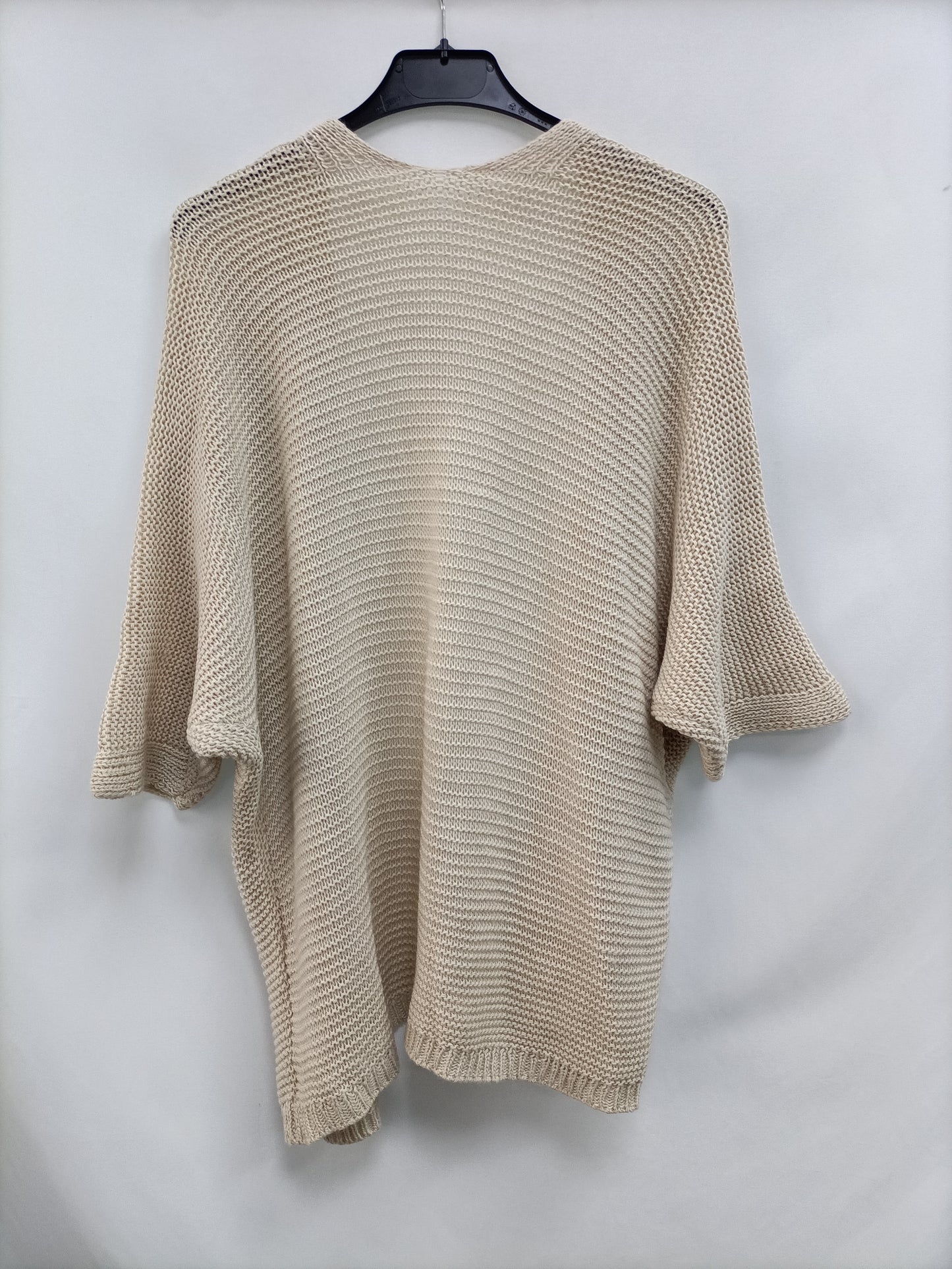 OTRAS. Cárdigan beige fino T.u(m)
