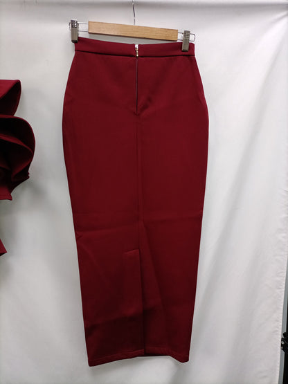 MEET PARÍS. Total look burdeos T.m