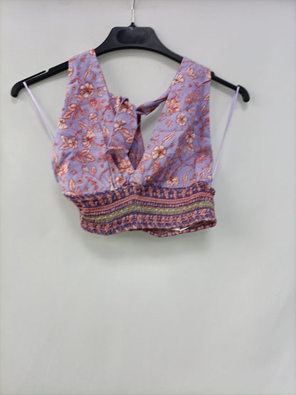 PULL&BEAR.Croptop espalda descubierta T.S