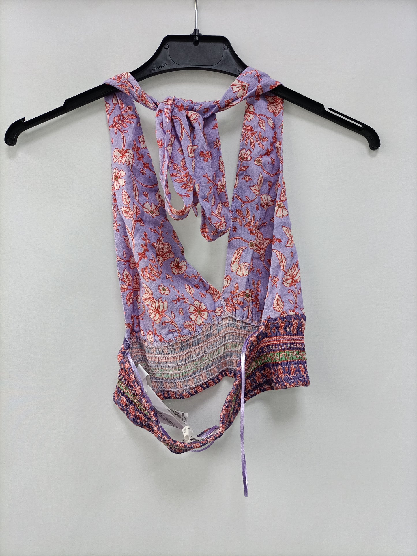 PULL&BEAR.Croptop espalda descubierta T.S