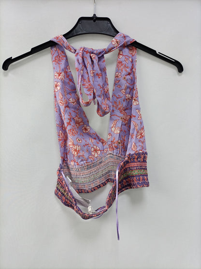 PULL&BEAR.Croptop espalda descubierta T.S