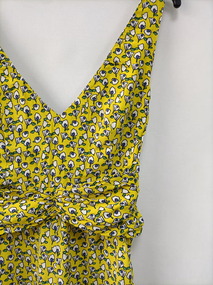 ZARA.Mono corto amarillo T.S