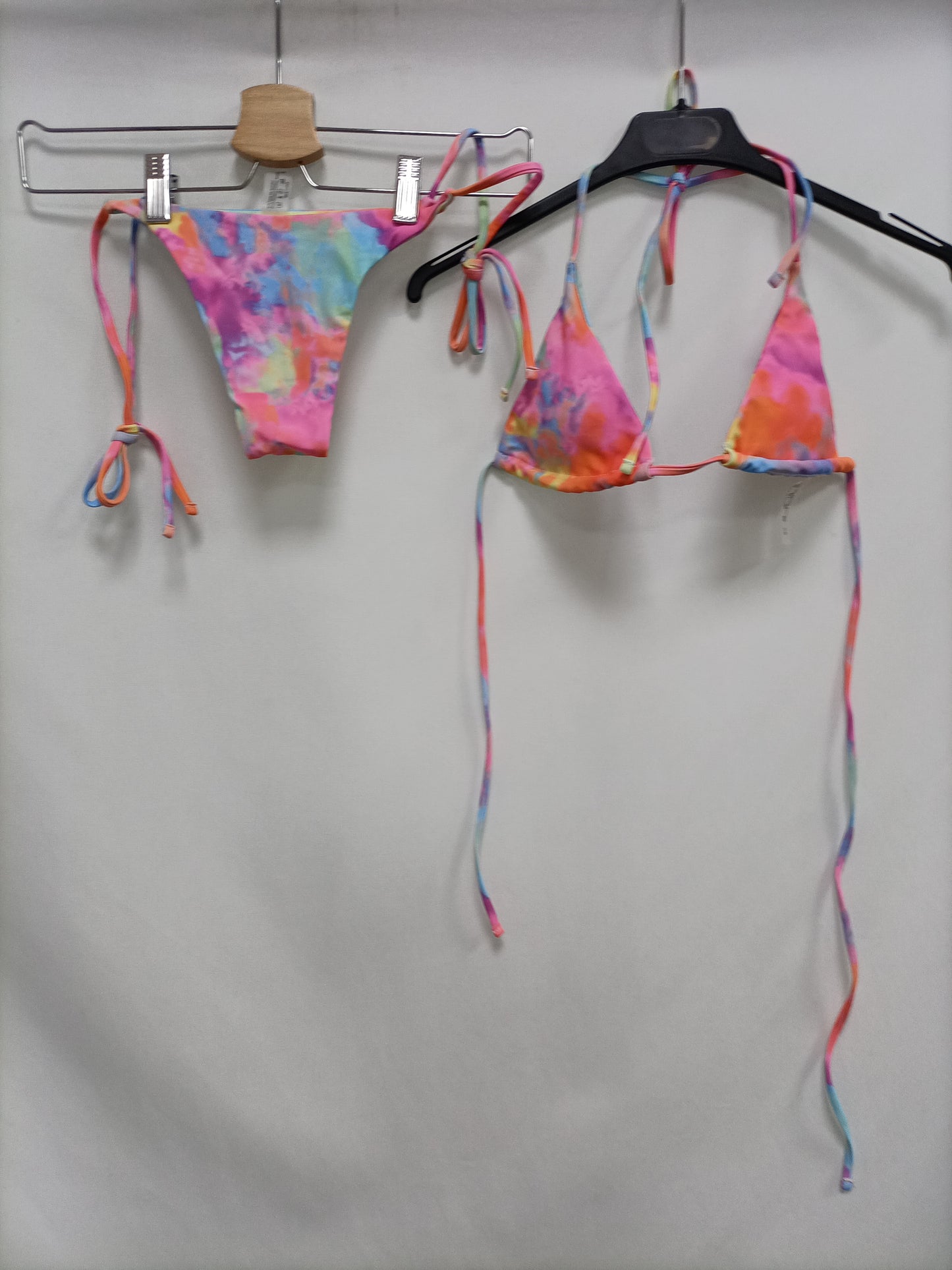 SHEIN.Bikini tie dye T.XS