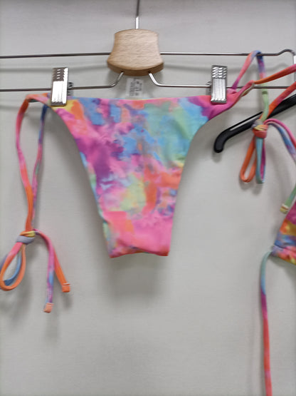 SHEIN.Bikini tie dye T.XS