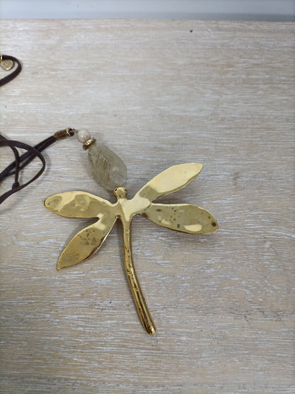 VELATTI. Dragonfly Pendant